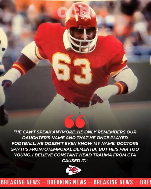 Chiefs Legend Diagnosed with CTE— Can’t Speak, But Still Remembers Playing for KANSAS CITY.pi