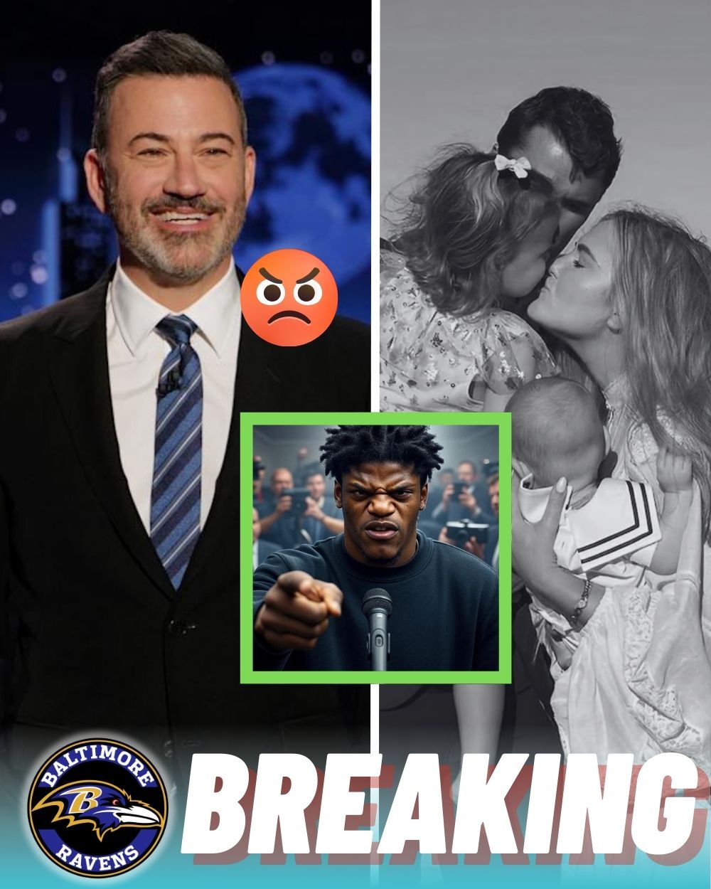 BREAKING NEWS FIRESTORM: Lamar Jackson Explodes Over Jimmy Kimmel’s Shocking Return, Branding It An “Outrage And A Disgrace To Broadcasting!” Fans Are Stunned As The NFL Superstar Steps Into Hollywood’s Most Heated Controversy! Could This Be The Beginning Of A Full-Blown War Between Sports Icons And Late-Night TV? .Vl