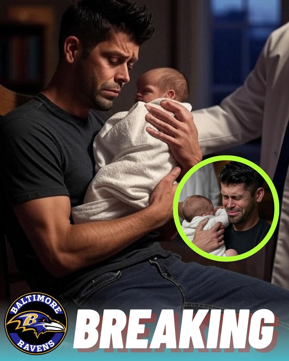 BREAKING SAD NEWS: Ravens Nation In Shock As Justin Tucker Reveals Heartbreaking Announcement About His Baby — Fans Cry Out And Flood Social Media With Prayers! .Vl