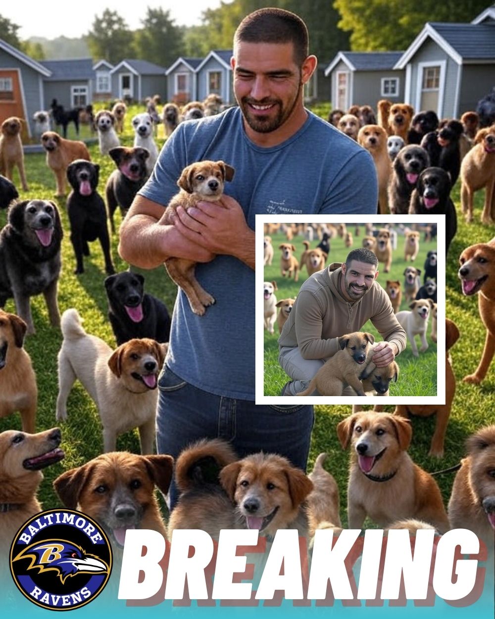 SHOCKING REVEAL: Mark Andrews Pledges $10 Million To Build A “Paradise” For Stray Dogs — Thousands Of Puppies To Find Love And Forever Homes .Vl