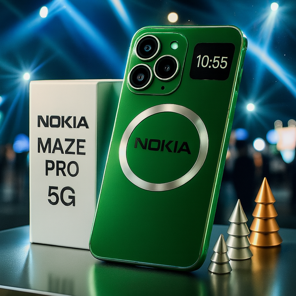 Nokia Maze Pro 5G: 200MP Cinematic Camera, 30GB RAM, and 12,000mAh Battery Redefine Power .Vl
