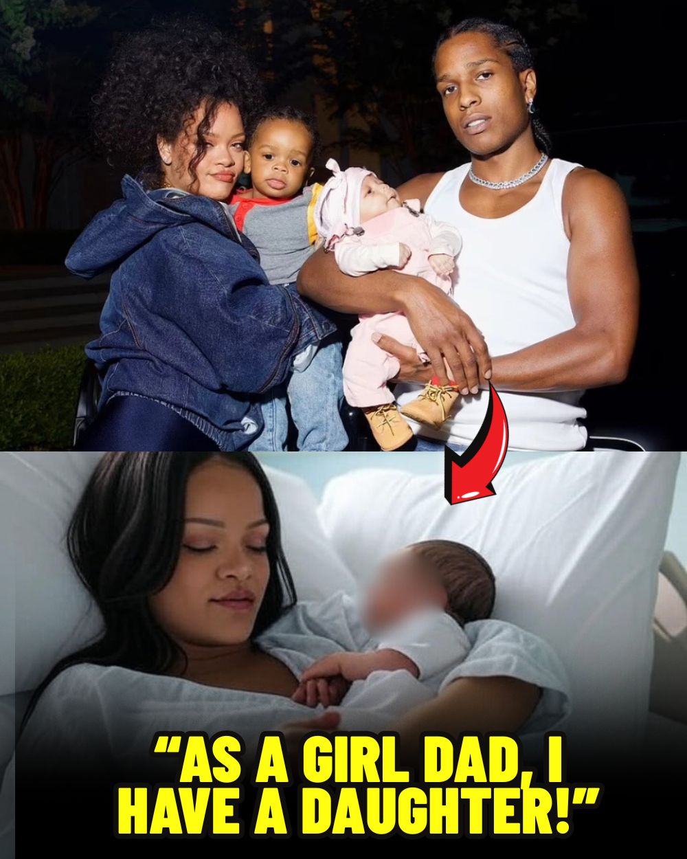 Breaking Celebrity Bombshell! A$AP Rocky Accidentally Confirms The Gender Of His Child With Rihanna. With The Words ‘As A Girl Dad,’ He Sends Fans Into Meltdown Worldwide – The Internet Explodes As The Secret Is Finally Out! .Vl