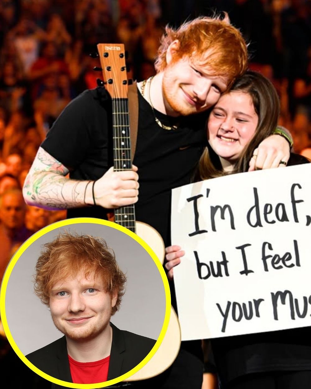 Heart-Melting Moment: Ed Sheeran Brings Deaf Fan On Stage In Amsterdam, Signs “Perfect” And Reminds The World That Music Is Felt, Not Just Heard! .Vl