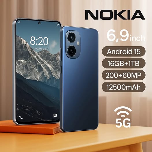 Shocking: Nokia Air 2025 Debuts With 200MP Camera and 12,500mAh Battery — a tech marvel that pushes boundaries and expectations, and it’s turning heads already!.PI