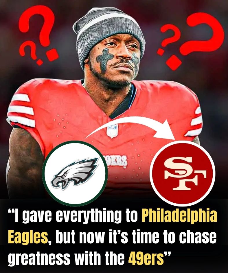 BLOCKBUSTER TRADE: 49ers’ perfect A.J. Brown trade offer to Eagles amid injury woes.PI