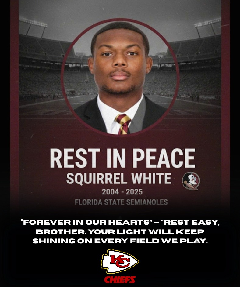 “Forever in Our Hearts”: Kansas City Chiefs Issue Heartfelt Tribute to Marquarius Malik — Team, Players, and Fans Join Together to Mourn the Florida State Star’s Heartbreaking Death After Virginia Celebration Tragedy.PI