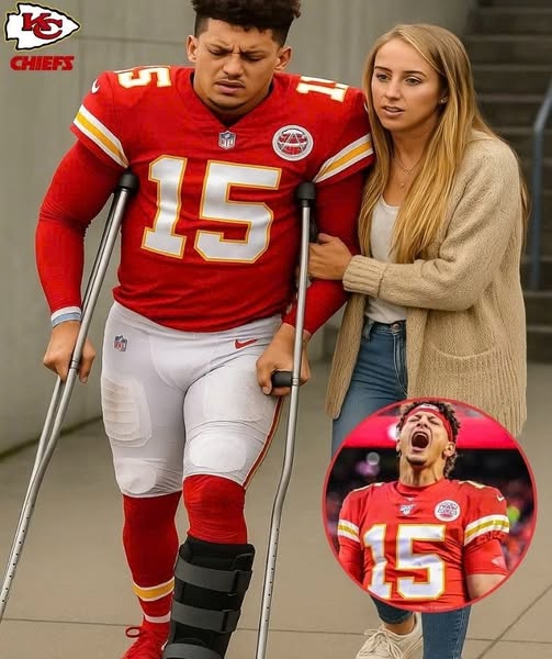 BREAKING NFL SHOCKWAVE: Kansas City Chiefs superstar Patrick Mahomes has been struck by a devastating injury, suddenly suffering a gruesome broken leg bone — Fans are in SHOCK, Chiefs’ dynasty is in DANGER….PI