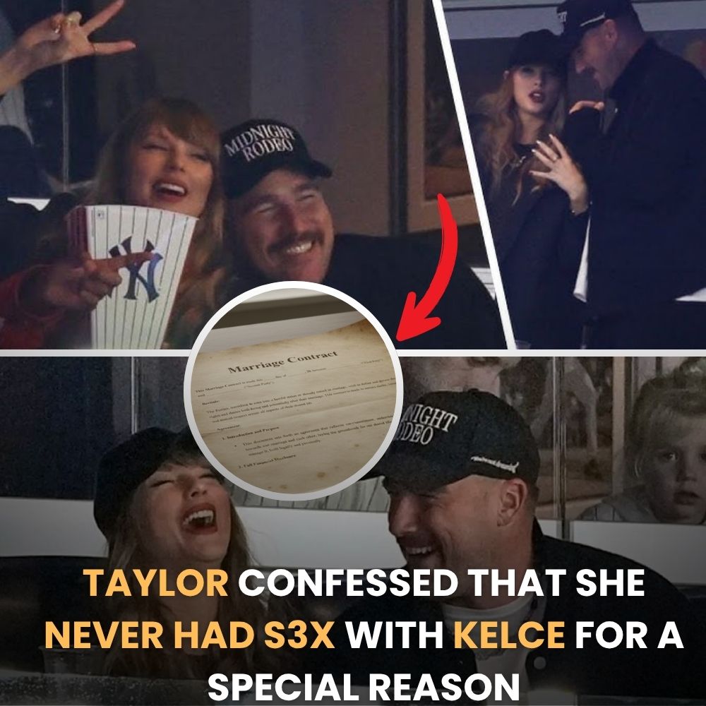 Taylor confessed that she never had s3x with Kelce for a special reason.PI