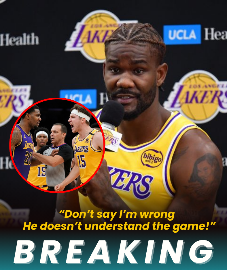 “I AM NOT A SACRIFICE!” – Deandre Ayton EXPLODES after being BLAMED and CRITICISED by Austin Reaves many times: “Don’t say I’m wrong – he doesn’t understand the game!” Lakers boldly attack new center!.MH