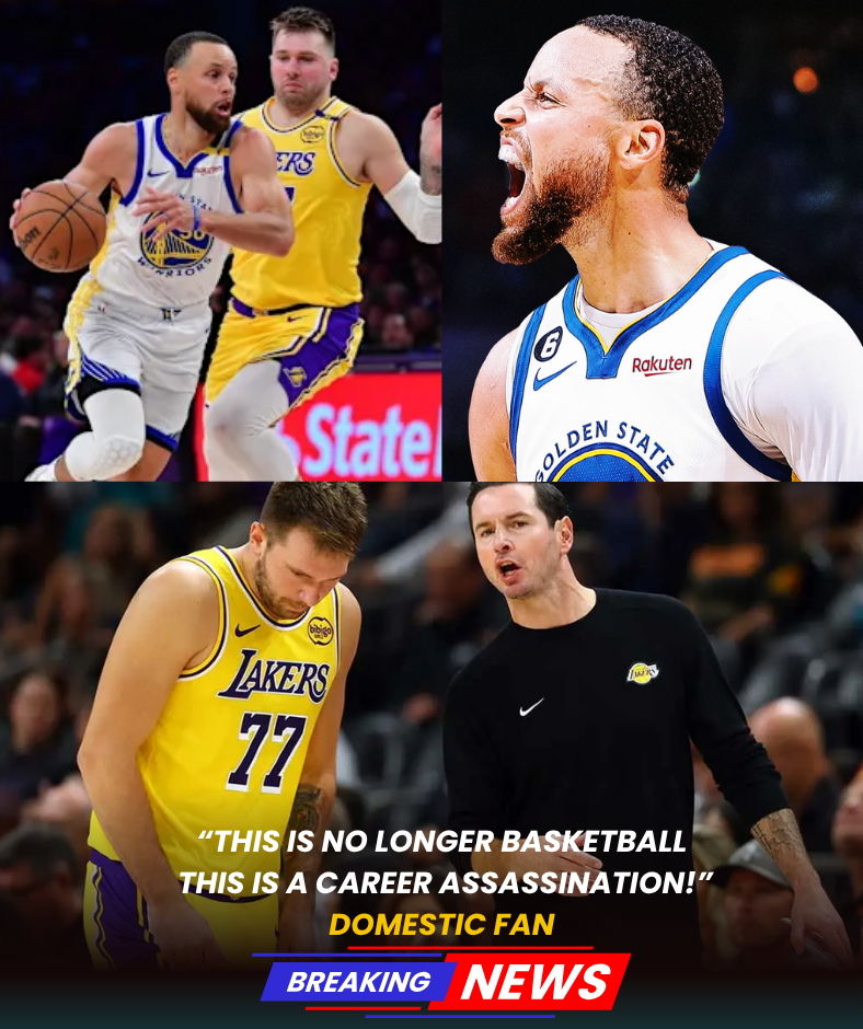 “NBA BOMB!” – Luka Dončić STANDS ON THE EDGE OF THE LEAGUE SERIOUS INJURY, MANY SOURCES CONFIRMED Stephen Curry “PLAYED DIRTY” in the CONTROVERSIAL collision!MH