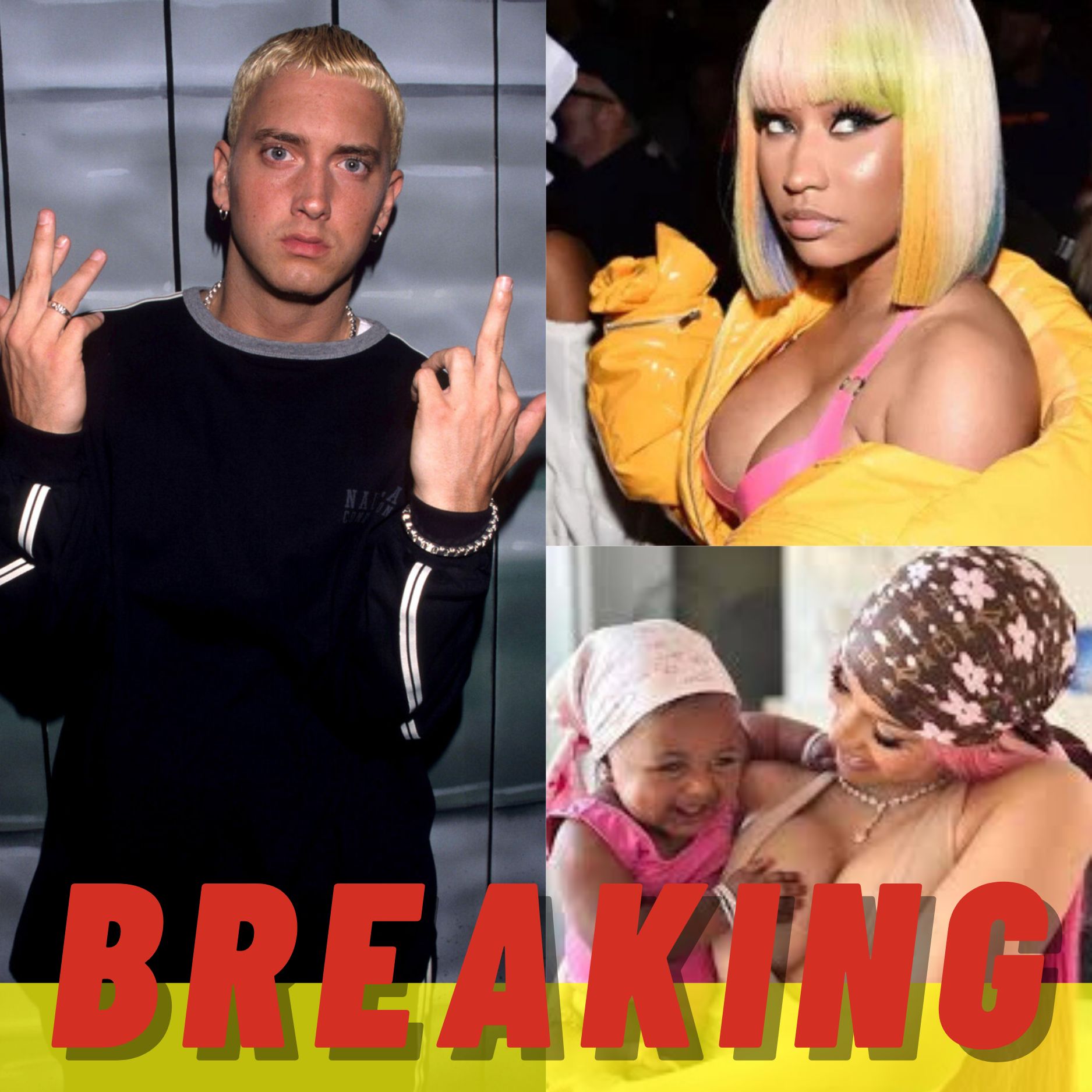 Eminem has stepped into the ongoing feud between Cardi B and Nicki Minaj, and he didn’t mince words. After Nicki allegedly mocked Cardi’s children, the rap icon blasted her for crossing a line. .Vl