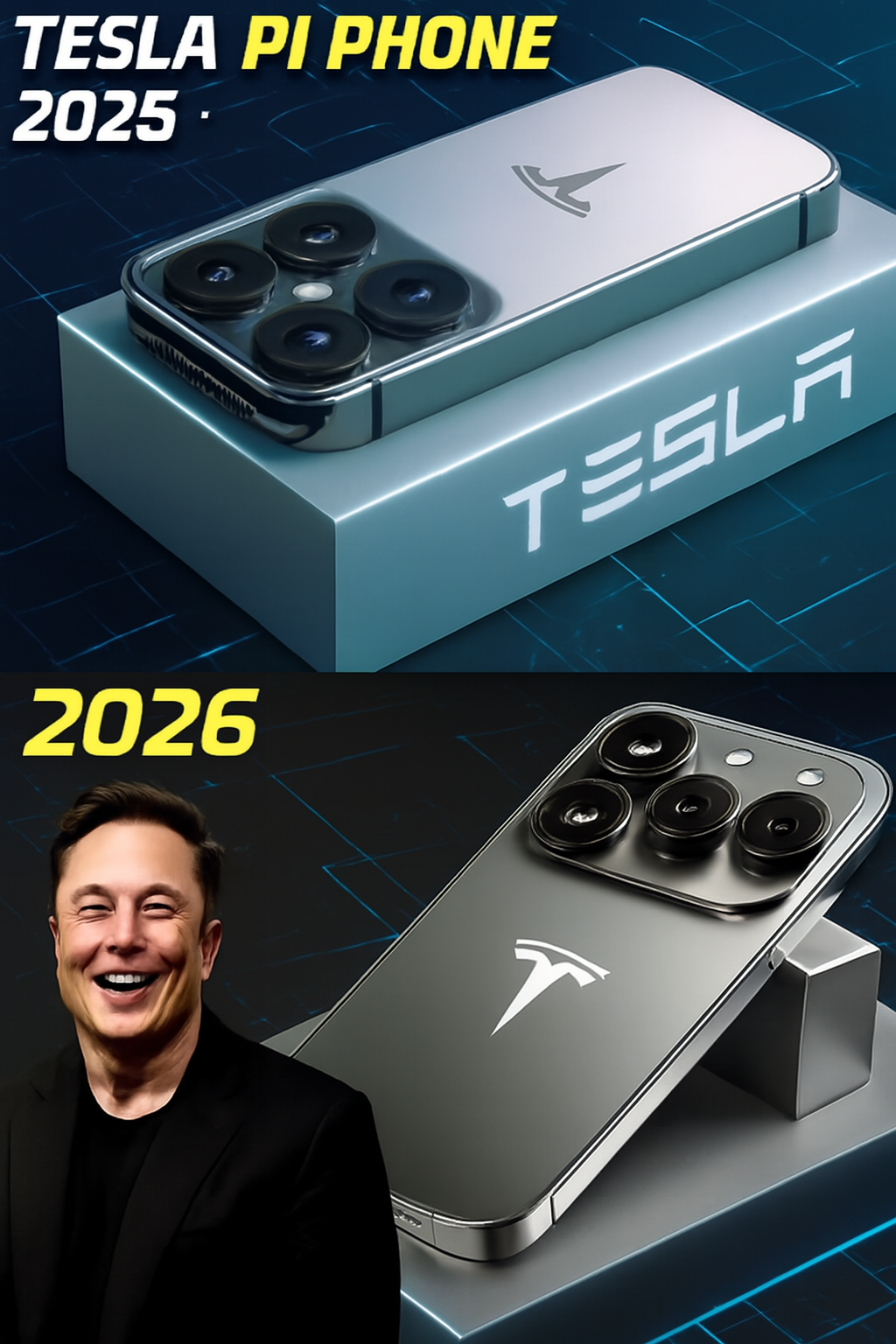 Elon Musk Shakes the Tech World: Tesla Pi Phone 2026 Unveiled With Revolutionary Features in Record Time .Vl