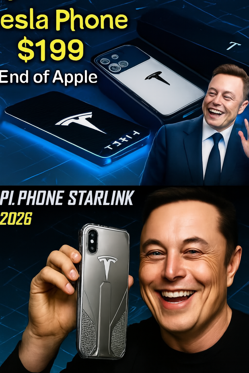 Tesla Starlink Pi Phone 2026: Elon Musk Shocks the World With $199 Surprise — Is This the Future of Smartphones? .Vl