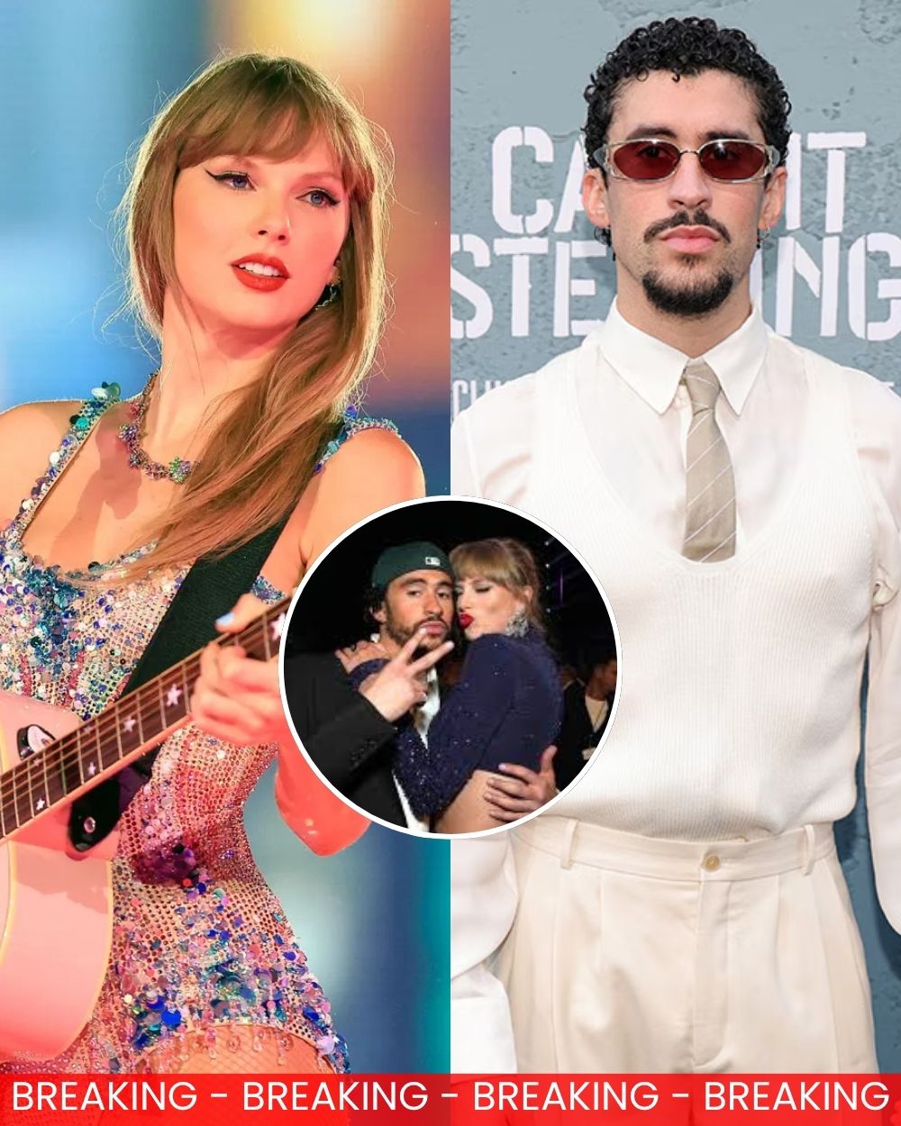 Taylor Swift & Bad Bunny Super Bowl Bombshell: Halftime Collaboration Rumors Spark Global Uproar .Vl