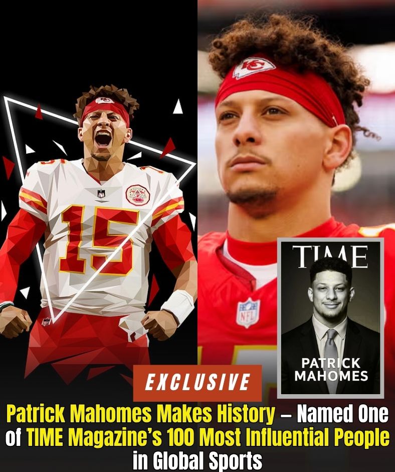 Kansas City’s prodigy Patrick Mahomes just made history — he’s officially been named one of TIME Magazine’s 100 most influential people in global sports! The Chiefs superstar’s journey from college phenom to NFL icon has captivated fans everywhere, and this recognition cements him as more than just a quarterback — he’s a movement.pi – BestTopixs